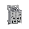 1600270008 - AK50 HYBRID RCPT 25 CKT LTGRY KE