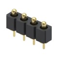 821-22-004-10-001101 - CONN SPRING PISTON 4POS PCB