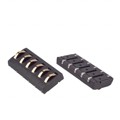 70ADJ-6-ML0G - CONN SPRING MOD MALE 6POS SMD