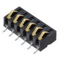 SIB-106-02-F-S-LC - CONN SPRING MOD 6POS SMD