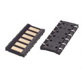 70ADJ-6-FL0G - CONN SPRING MOD FEMALE 6POS SMD