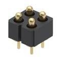 823-22-004-10-001101 - CONN SPRING PISTON 4POS PCB