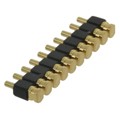 810-22-010-40-001101 - CONN SPRING PISTON 10POS R/A SMD