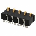 009155005301006 - CONN SPRING BATTERY 5POS R/A SMD