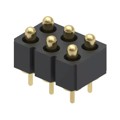 823-22-006-10-001101 - CONN SPRING PISTON 6POS PCB