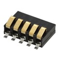 009155005001016 - CONN SPRING BATTERY 5POS SMD