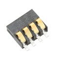 009155004001016 - CONN SPRING BATTERY 4POS SMD