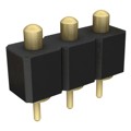 821-22-003-10-001101 - CONN SPRING PISTON 3POS PCB