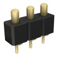 821-22-003-10-002101 - CONN SPRING PISTON 3POS PCB