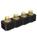 811-22-004-30-000101 - CONN SPRING PISTON 4POS SMD