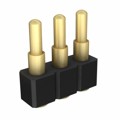 812-22-003-30-003101 - CONN SPRING PISTON 3POS SMD