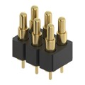 818-22-006-10-002101 - CONN SPRING PISTON 6POS PCB
