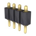 811-S1-004-10-016101 - CONN SPRING PISTON 4POS PCB