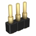 812-22-003-30-004101 - CONN SPRING PISTON 3POS SMD