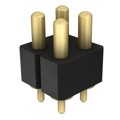 823-22-004-10-004101 - CONN SPRING PISTON 4POS PCB