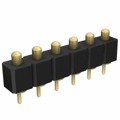 821-22-006-10-001101 - CONN SPRING PISTON 6POS PCB