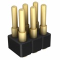 814-22-006-30-001101 - CONN SPRING PISTON 6POS SMD