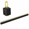 811-22-028-30-004101 - CONN SPRING PISTON 28POS SMD