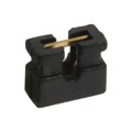 SPN02SYBN-RC - CONN SHUNT 2MM OPEN TOP 2PS GOLD