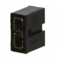 86730-101LF - CONN SHUNT 2MM 2POS GOLD BLACK