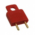 1460R - PLUG SHORTING INSULATED RED