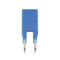 09330009821 - JUMPER ACROSS 2X1 BLUE 16A
