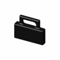 1487B - JACK SHORTING INSULATED BLACK