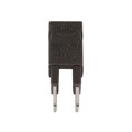 09330009822 - JUMPER ACROSS 2X1 BLACK 16A