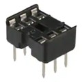 243-06-1-03 - CONN IC DIP SOCKET 6POS TIN