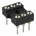 210-1-06-003 - CONN IC DIP SOCKET 6POS GOLD
