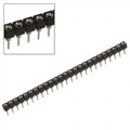 25-0513-10 - CONN SOCKET SIP 25POS GOLD