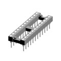 110-87-324-41-001101 - CONN IC DIP SOCKET 24POS GOLD