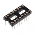 ICA-316-ZAGT - CONN IC DIP SOCKET 16POS GOLD