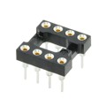 808-AG11D-LF - CONN IC DIP SOCKET 8POS GOLD