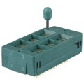 224-1286-00-0602J - CONN IC DIP SOCKET ZIF 24POS GLD