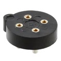 917-43-104-41-001000 - CONN TRANSIST TO-5 4POS GOLD