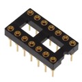 ICA-314-SGG - CONN IC DIP SOCKET 14POS GOLD