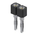 346-93-102-41-013000 - CONN SOCKET SIP 2POS GOLD