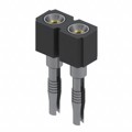 346-43-102-41-013000 - CONN SOCKET SIP 2POS GOLD