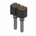 714-43-102-31-018000 - CONN SOCKET SIP 2POS GOLD