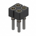 714-43-204-31-018000 - CONN IC DIP SOCKET 4POS GOLD