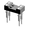 612-87-304-41-001101 - CONN IC DIP SOCKET 4POS GOLD