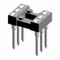 121-83-306-41-001101 - CONN IC DIP SOCKET 6POS GOLD