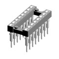 612-87-316-41-001101 - CONN IC DIP SOCKET 16POS GOLD