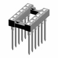 122-87-312-41-001101 - CONN IC DIP SOCKET 12POS GOLD