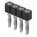 346-93-104-41-013000 - CONN SOCKET SIP 4POS GOLD