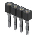 346-43-104-41-013000 - CONN SOCKET SIP 4POS GOLD