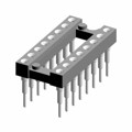 116-83-316-41-018101 - CONN IC DIP SOCKET 16POS GOLD