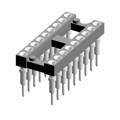 612-83-318-41-001101 - CONN IC DIP SOCKET 18POS GOLD