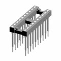 116-83-320-41-008101 - CONN IC DIP SOCKET 20POS GOLD
